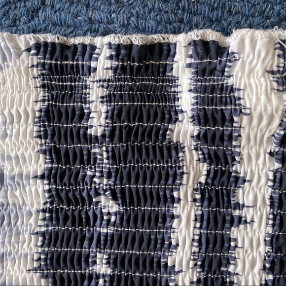 🔲 BOHO BLACK NAVY GREY HIGH WAIST MAXI SKIRT + CROP TOP SET! - Picture 7 of 8